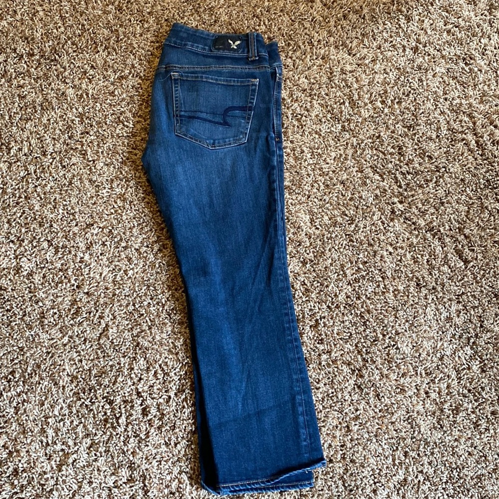 AE artist crop super stretch capris